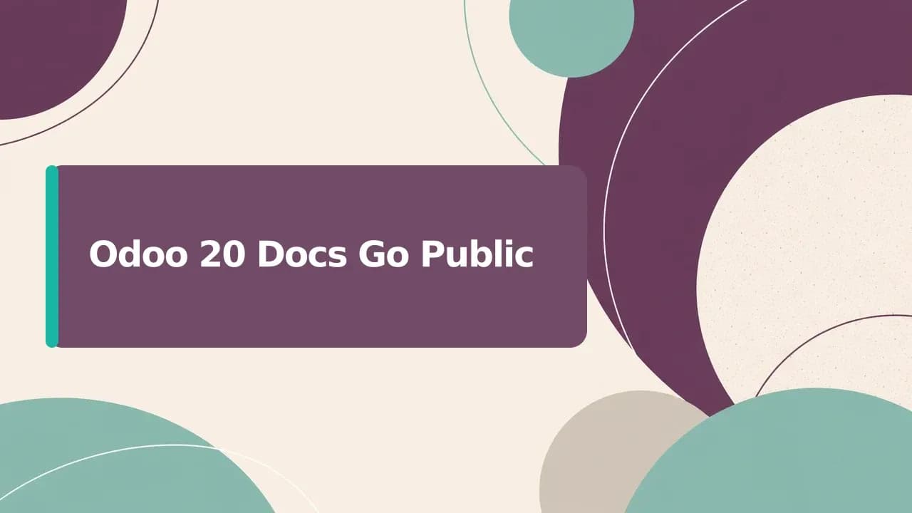 Visão geral da documentação do Odoo 20, suporte a RPC legado e requisitos atualizados da plataforma