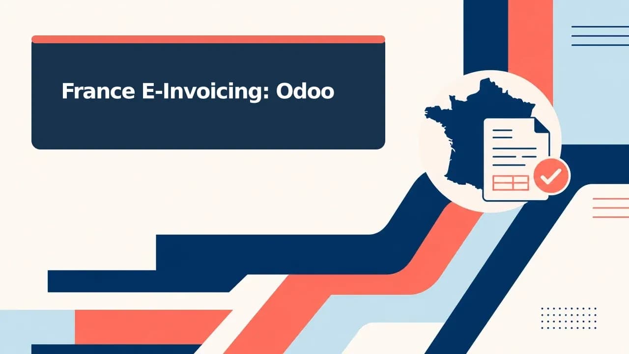 Odoo 19 electronic invoicing settings for France’s September 2026 requirements